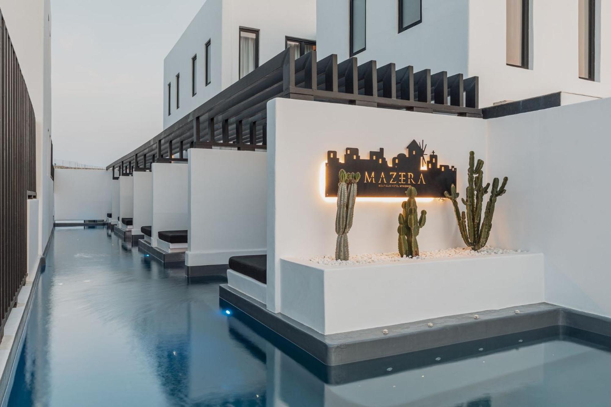 Mazera Boutique Hotel Mykonos Town Dış mekan fotoğraf